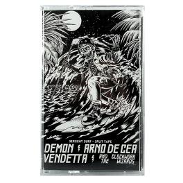 Demon Vendetta / Arno De Cea & the Clockwork Wizards - Sergent Surf Split